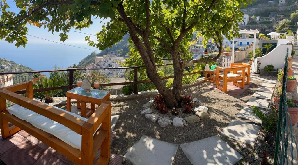 La Villa Di Enzo Casa Vacanze Con Vista Mare Amalfi Ngoại thất bức ảnh